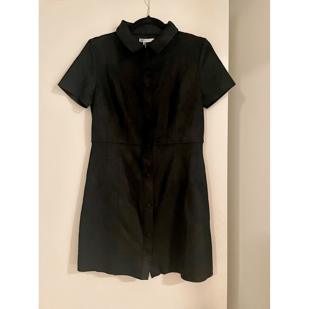 New with tags button up dress from Zara